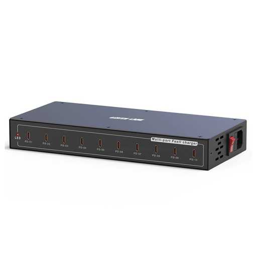 Green PD Multi Ports 10 Charging Station 200W